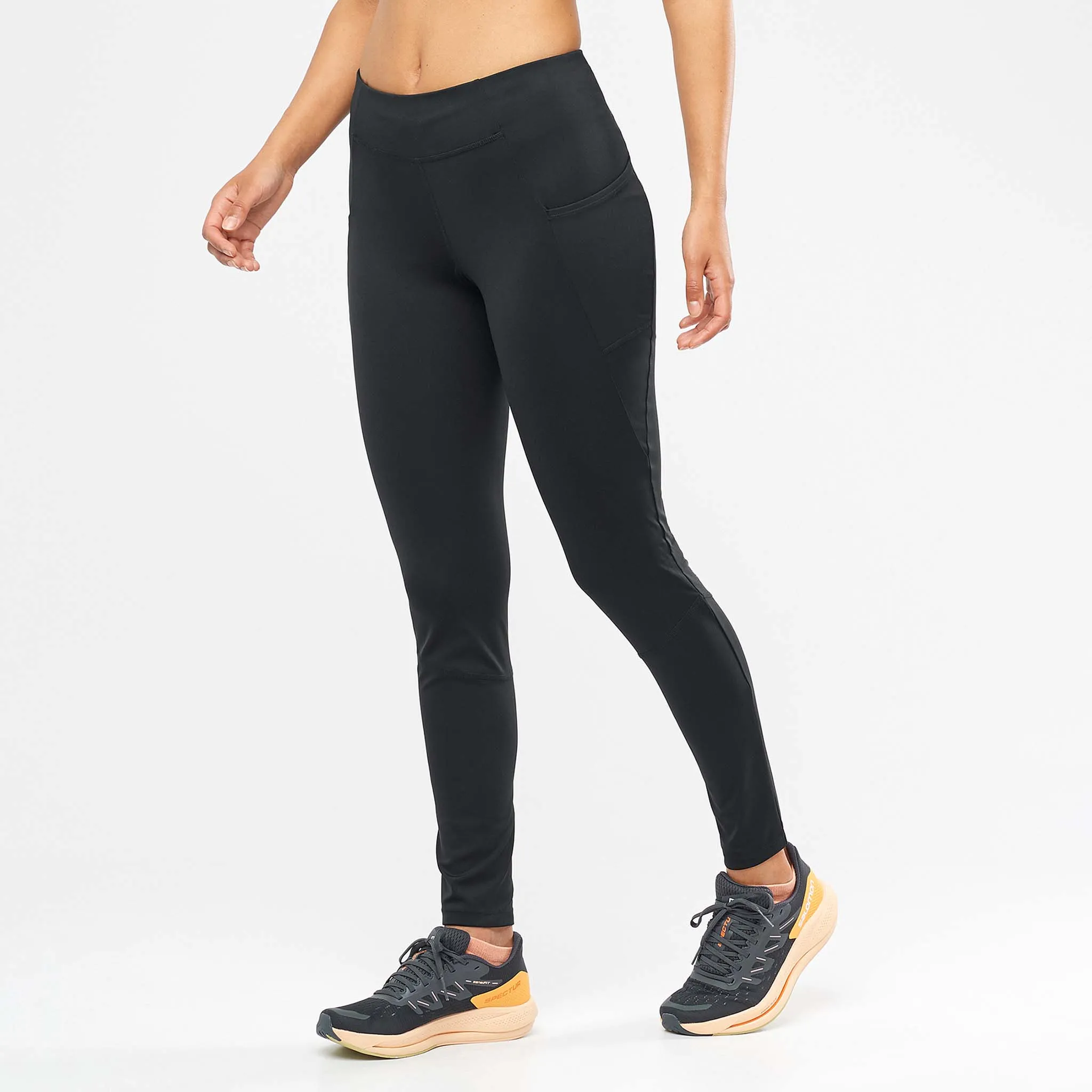 Salomon | Women's Cross Run 28'' Tights - Deep Black