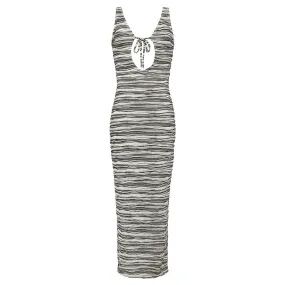 Slub Knit Juliet Maxi Dress