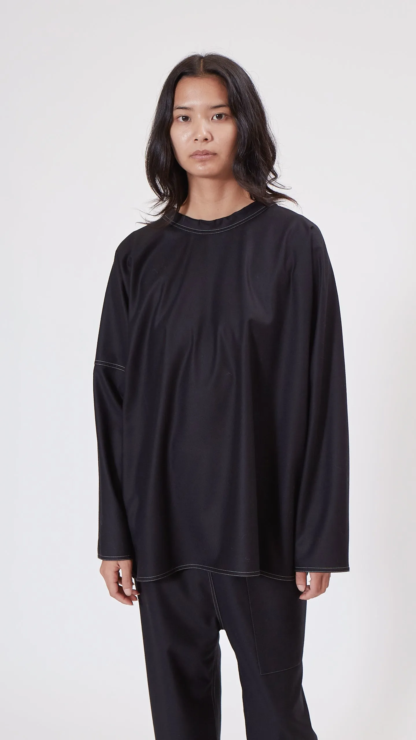 Sofie D'Hoore Box Top in Black