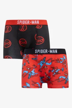 Spider-Man 2 Pack Boxers Black & Red