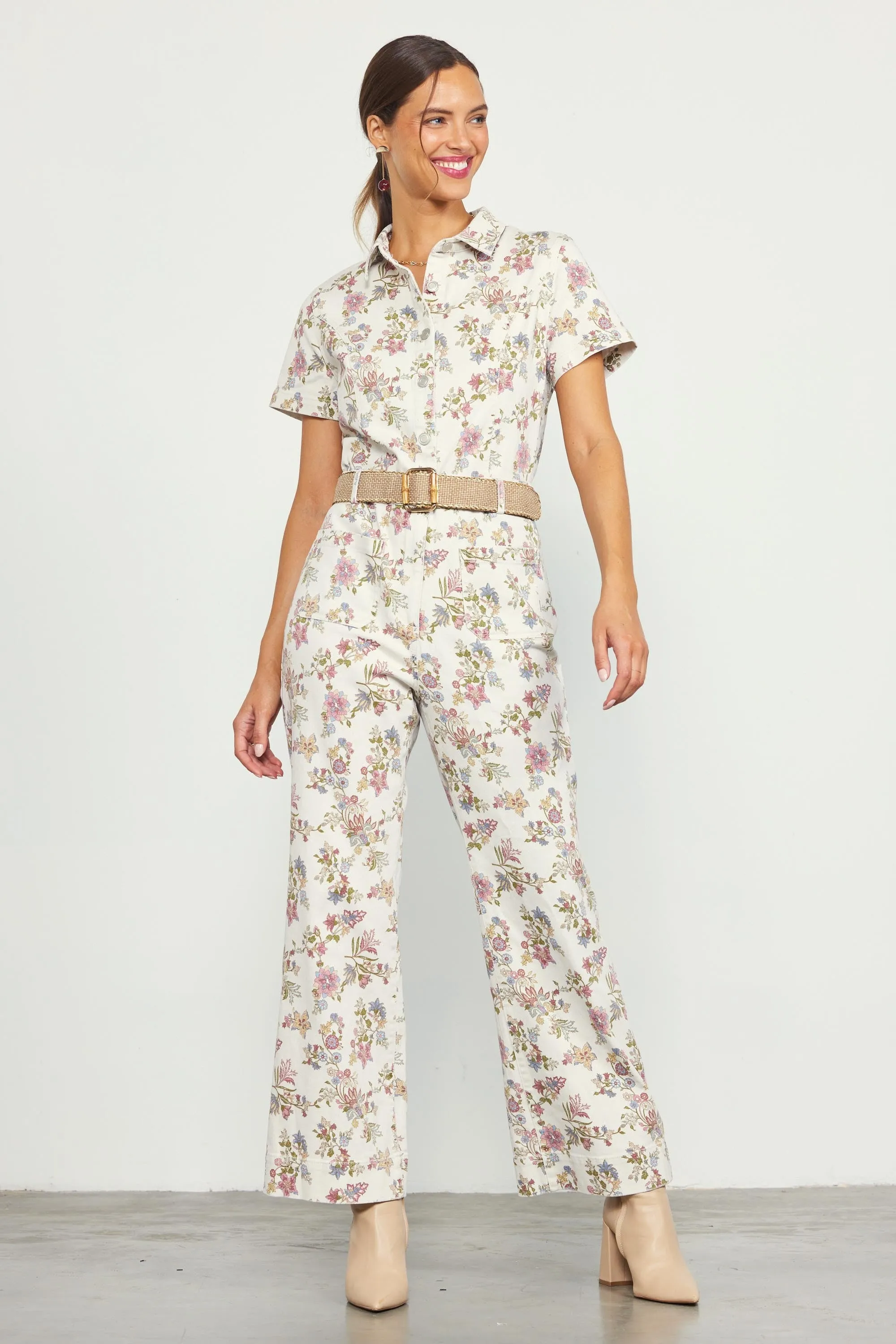 Sprinkled in Florals Jumpsuit