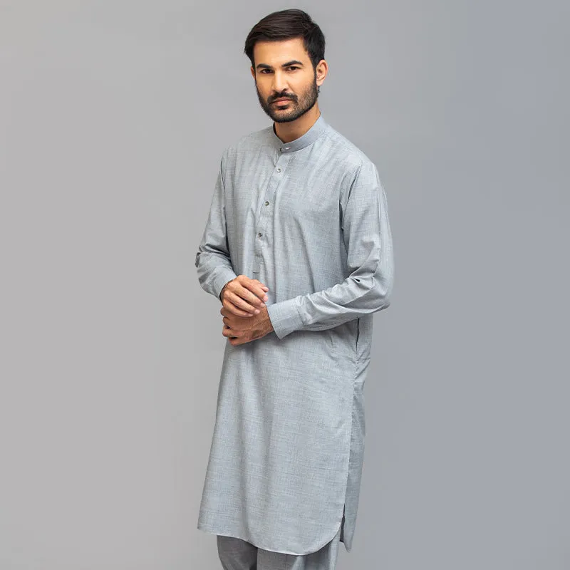 Stardust Grey Shalwar Kameez