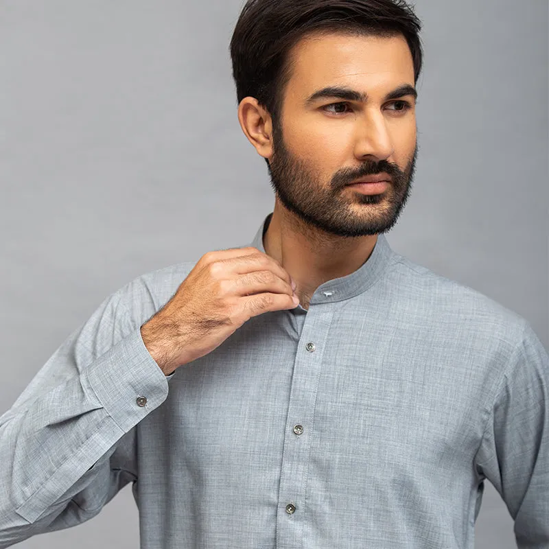 Stardust Grey Shalwar Kameez