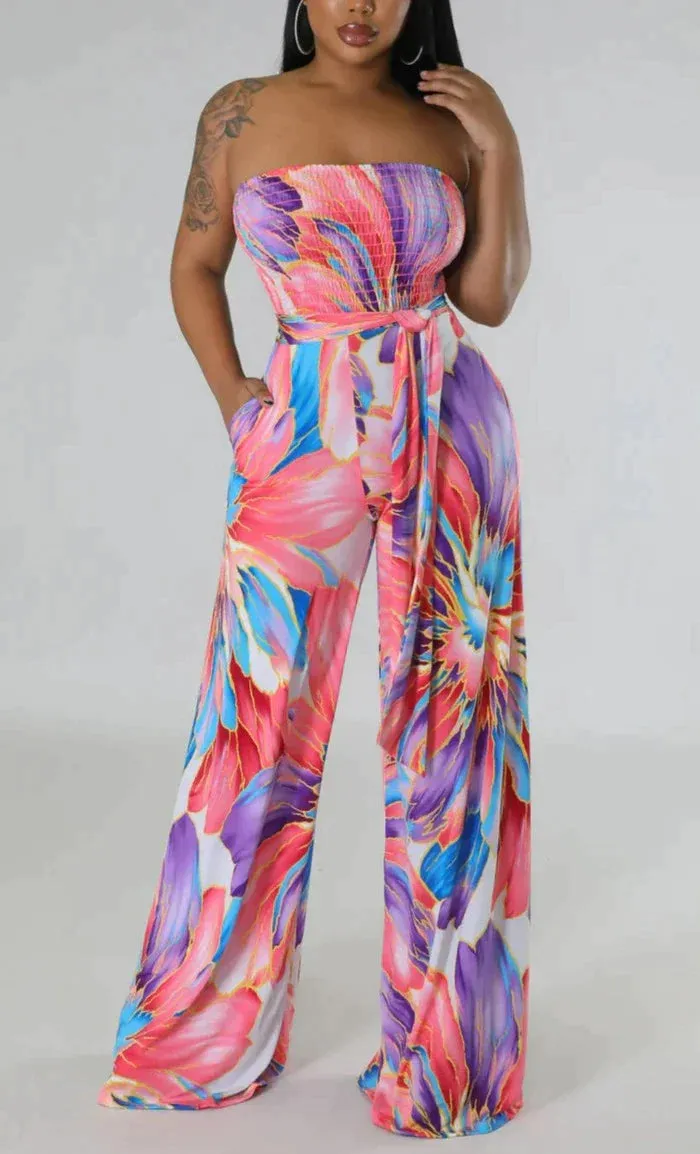 Strapless Jumpsuit