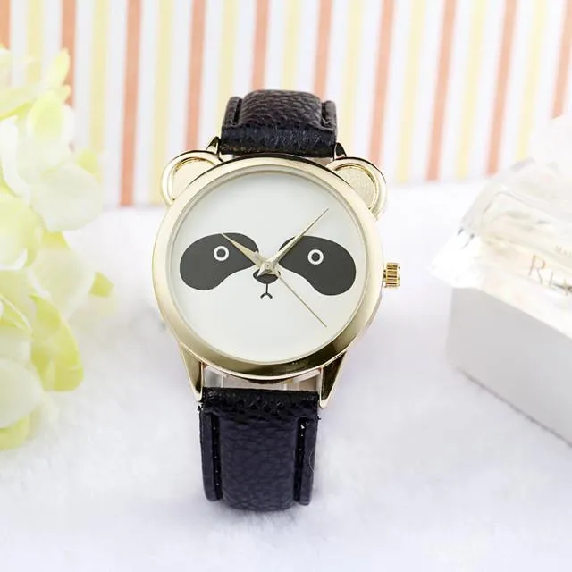 Super Cool Panda Face Womens Watch Limited Edition