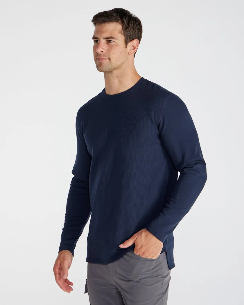 Thermal Long Sleeve Split-Hem