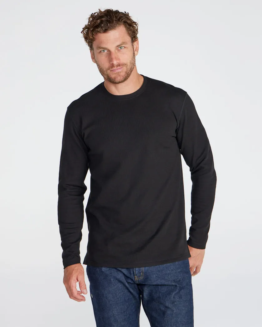 Thermal Long Sleeve Split-Hem