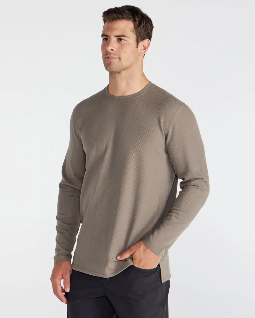 Thermal Long Sleeve Split-Hem