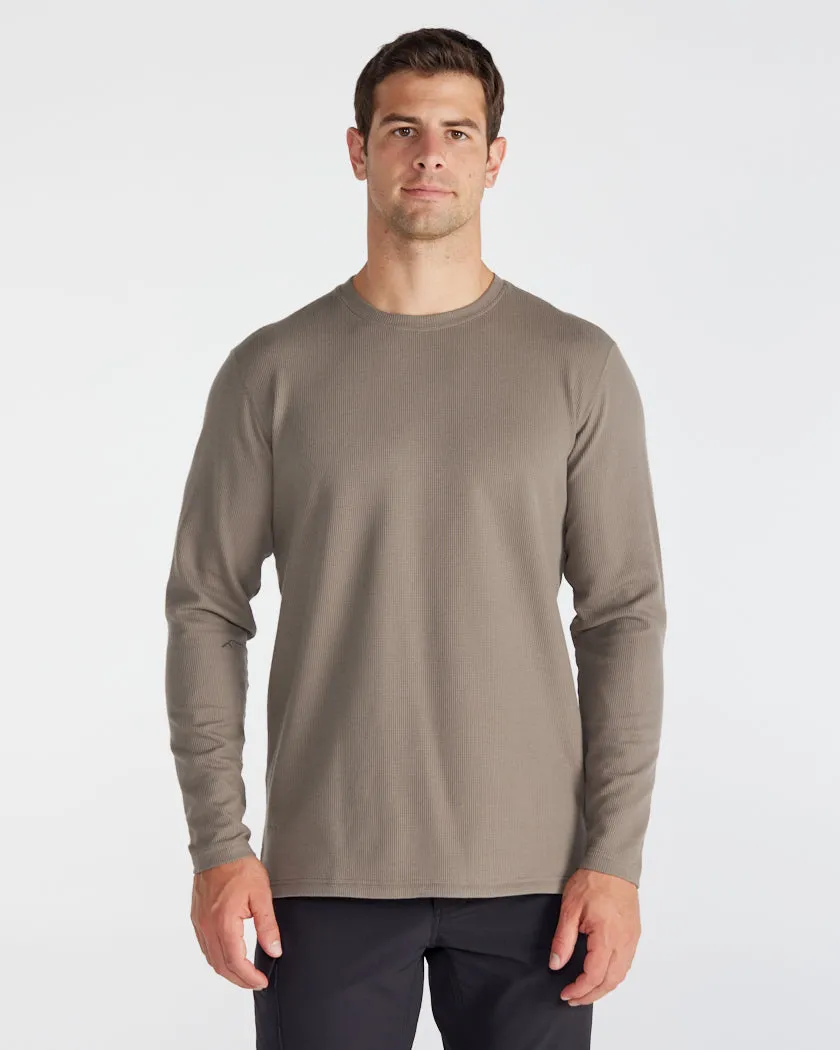 Thermal Long Sleeve Split-Hem