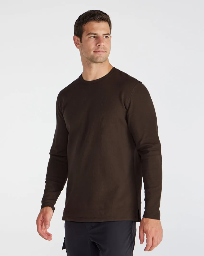 Thermal Long Sleeve Split-Hem