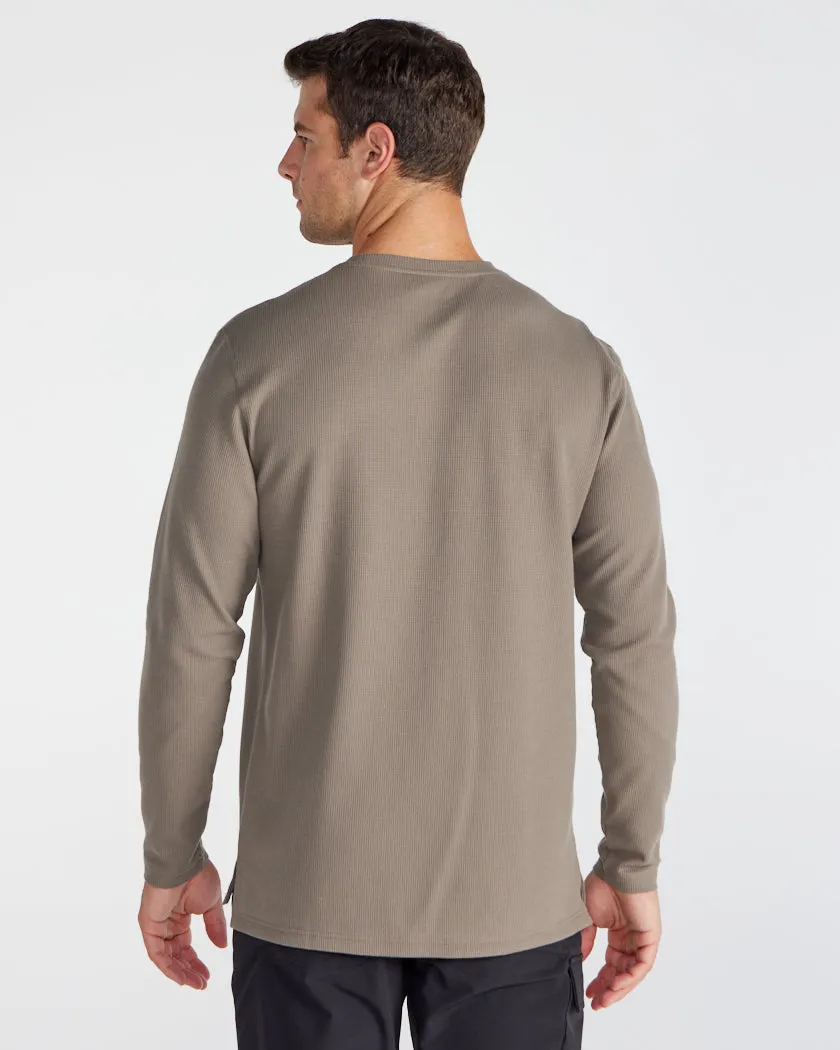 Thermal Long Sleeve Split-Hem