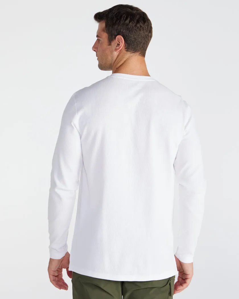 Thermal Long Sleeve Split-Hem