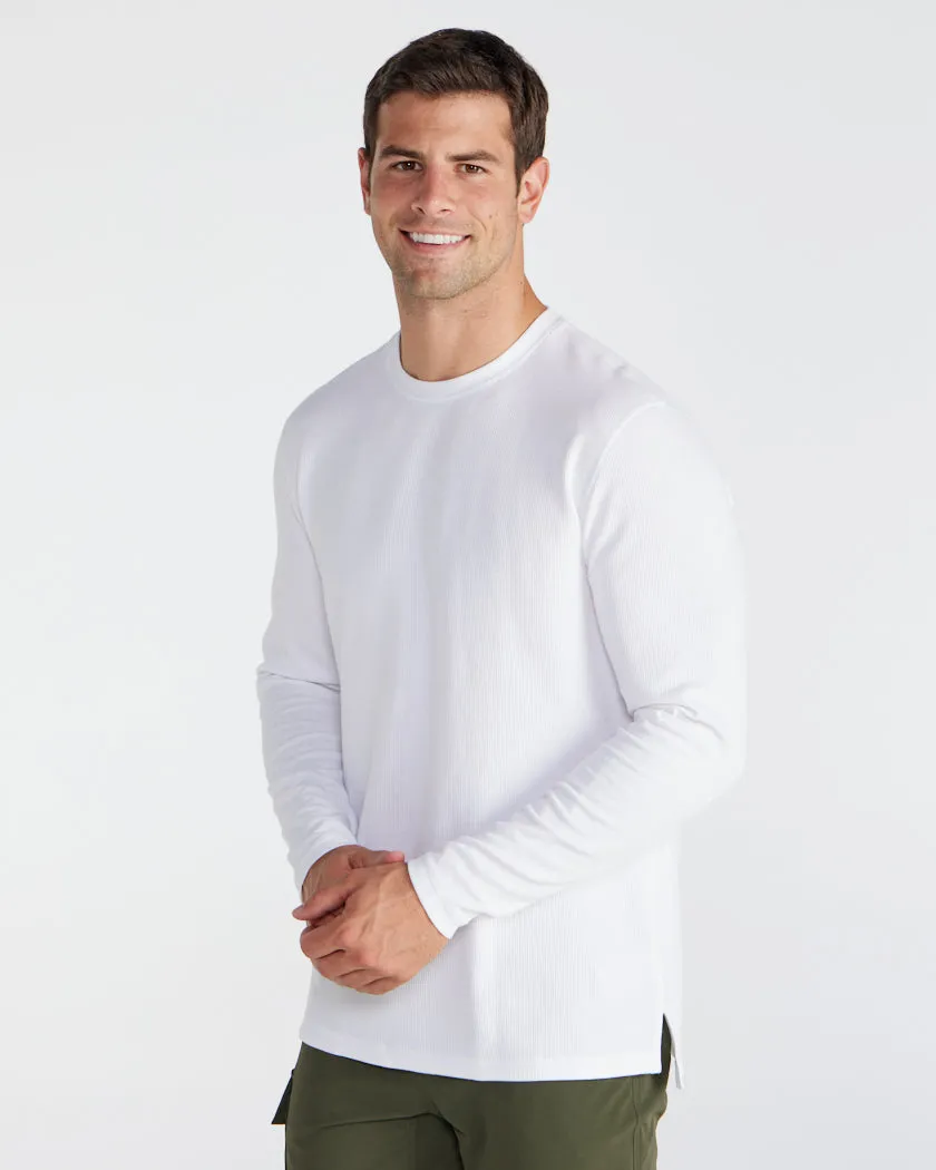 Thermal Long Sleeve Split-Hem