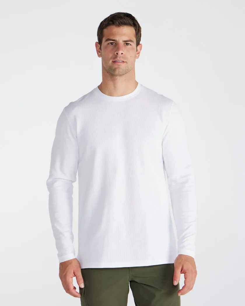 Thermal Long Sleeve Split-Hem