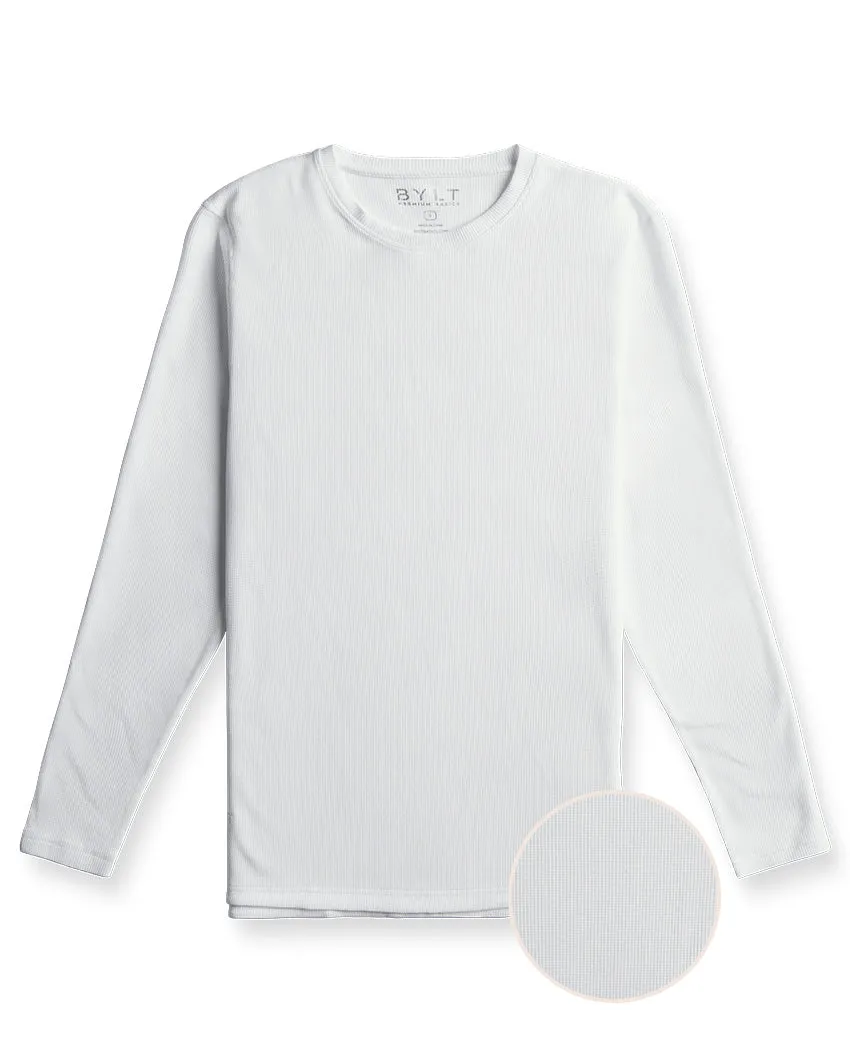 Thermal Long Sleeve Split-Hem