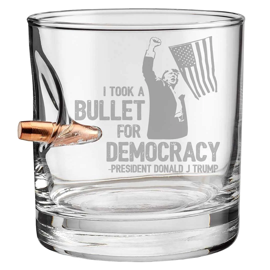 Trump Whiskey Glasses (4 Design Options)