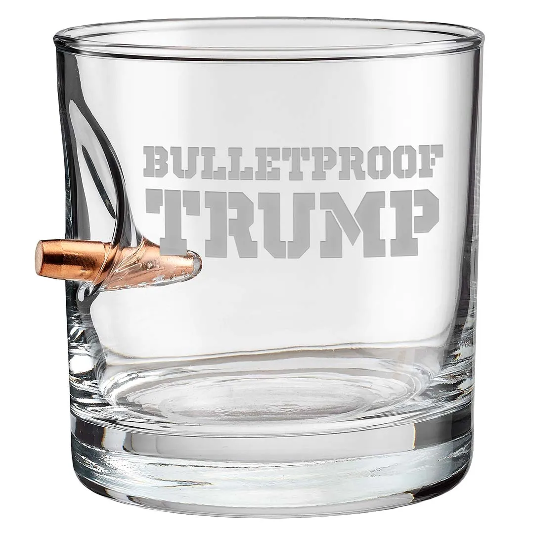 Trump Whiskey Glasses (4 Design Options)