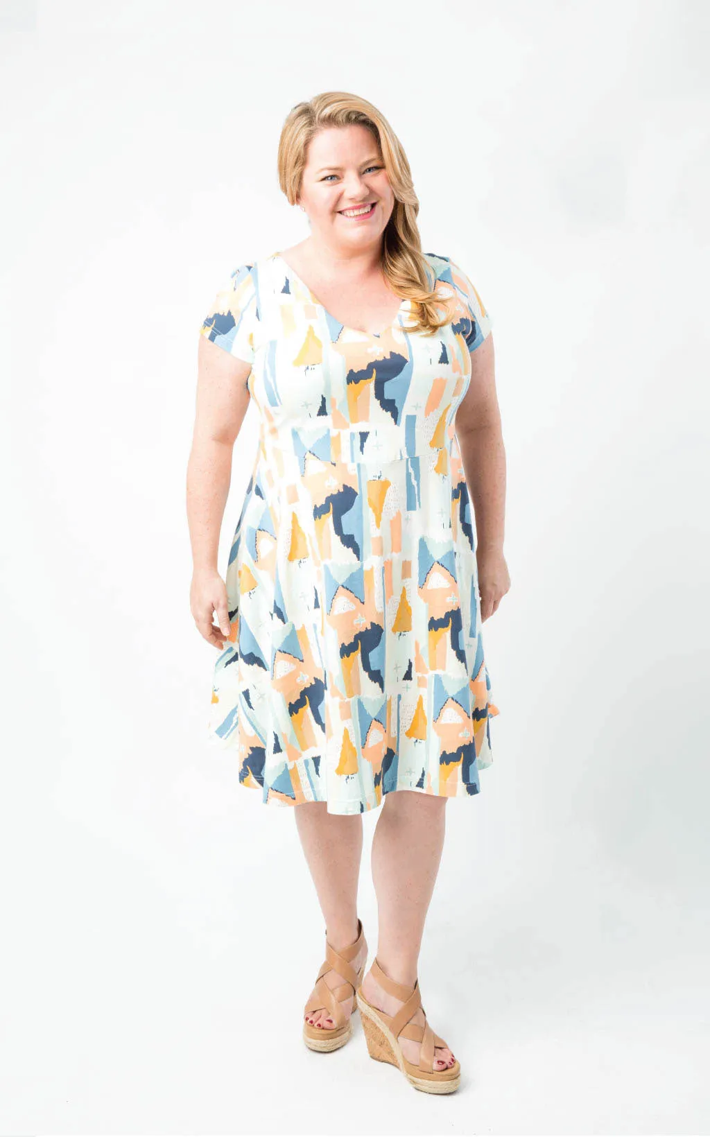 Turner Dress 12-32 PDF pattern