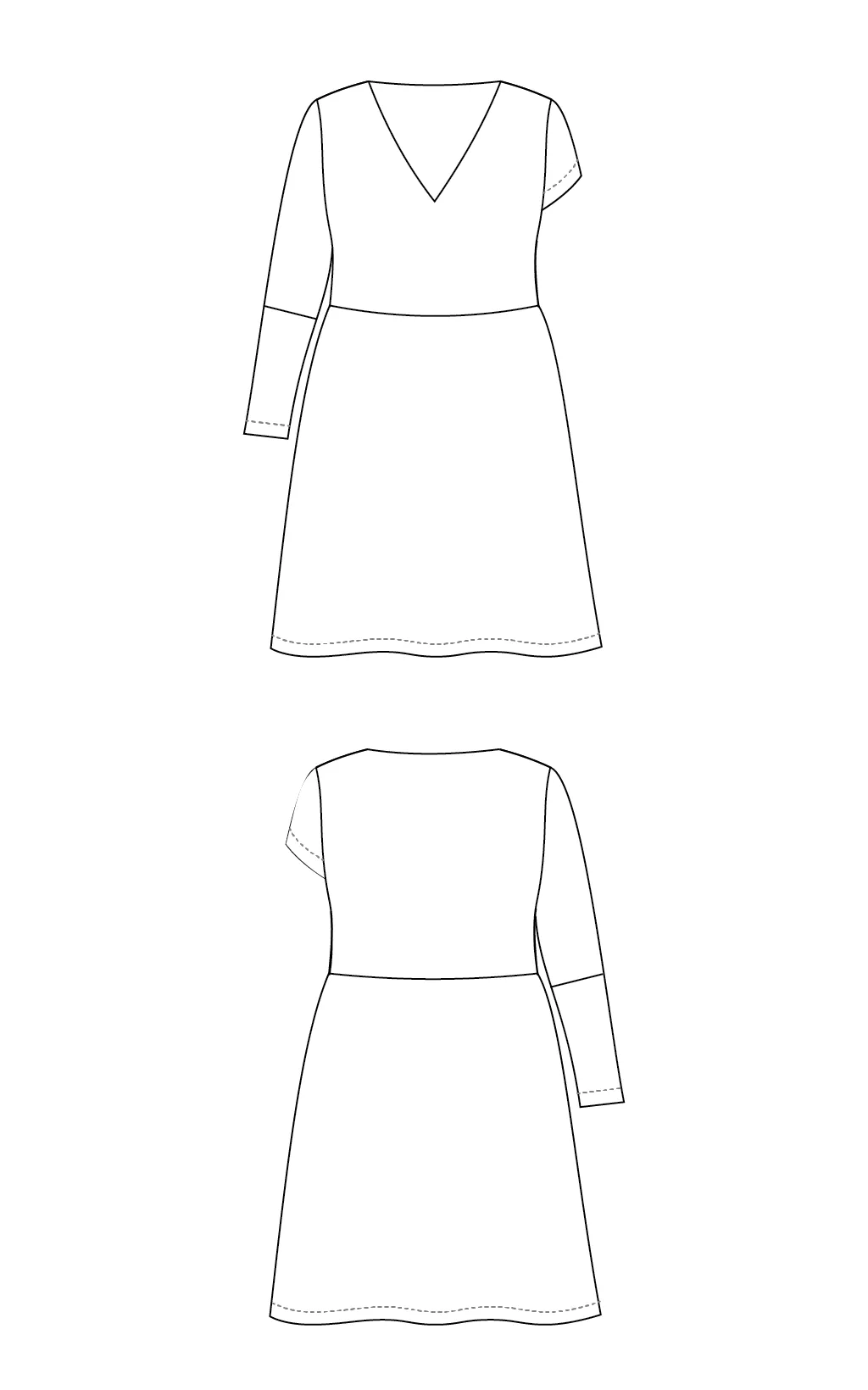 Turner Dress 12-32 PDF pattern