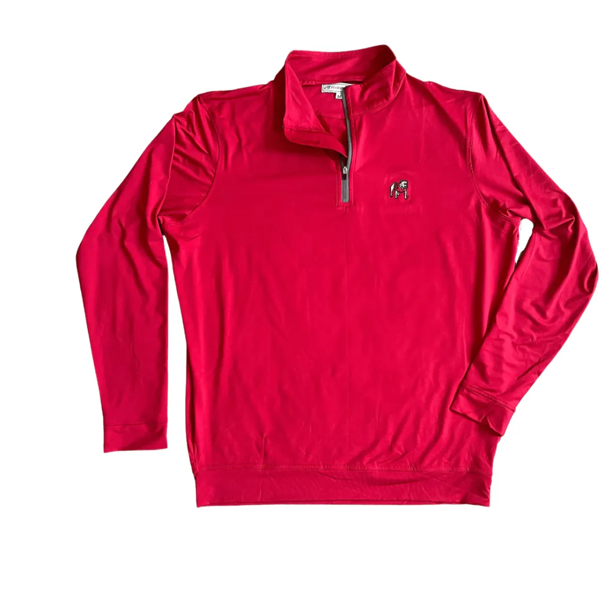 UGA Standing Dawg Performance 1/4 Zip Pullover