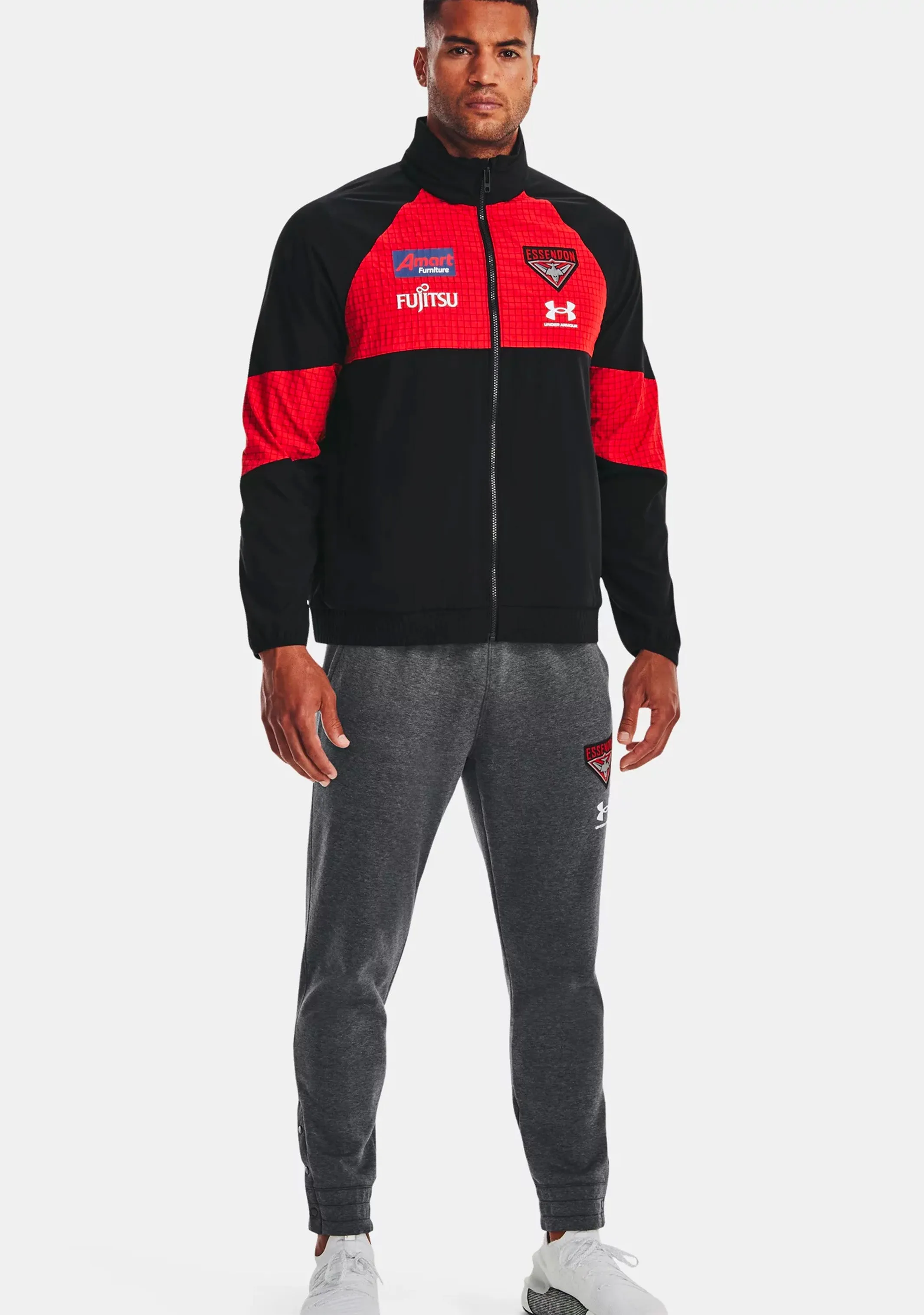 Under Armour Men's Essendon FC Accelerate Track Jacket