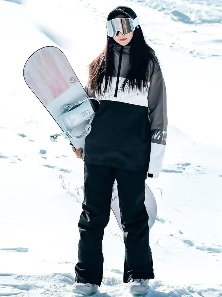 Unisex Ski & Snowboard Jackets with Big Prokcets Front