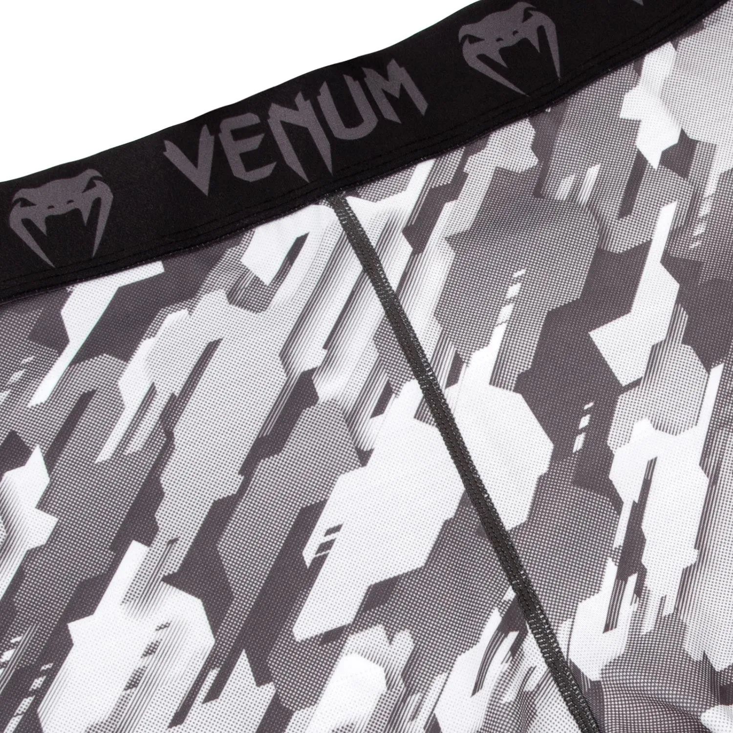 Venum Tecmo Compression Tights - Black/Grey