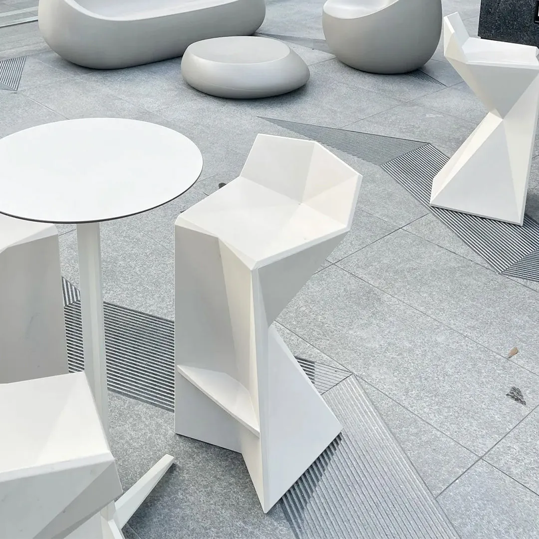 Vertex Bar Stool - Modern Patio Furniture