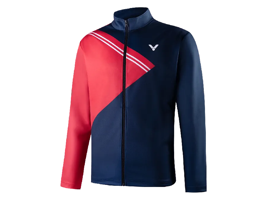 Victor J-25601D Unisex Track Jacket [Red]