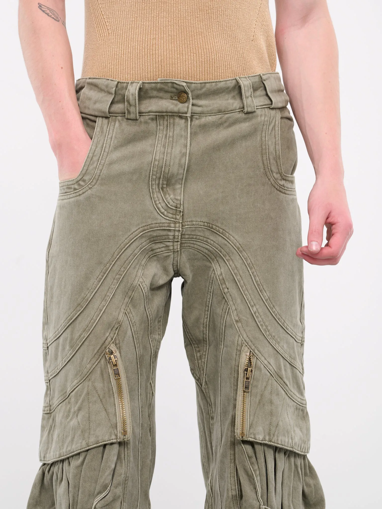 Wave Cargo Jeans (WAVE-CARGO-KHAKI)