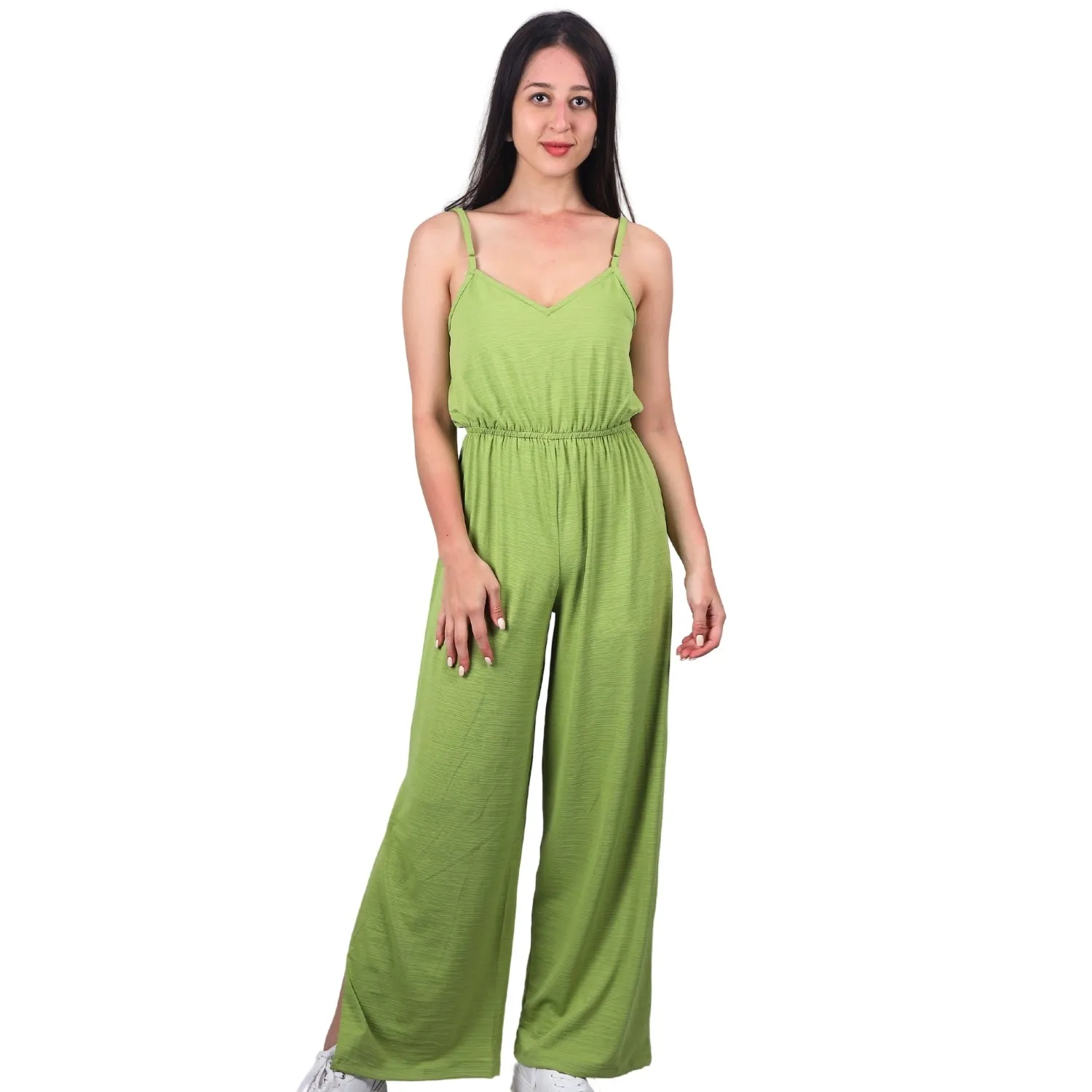 Wide-Leg Sleeveless Jumpsuit | GloFash