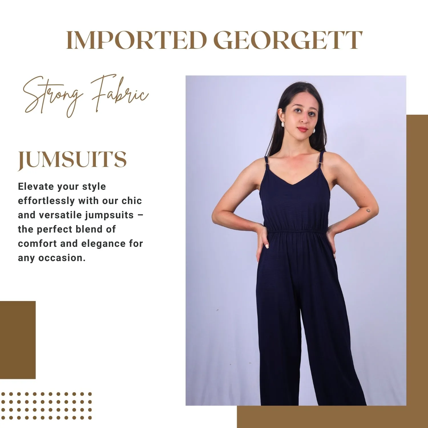 Wide-Leg Sleeveless Jumpsuit | GloFash