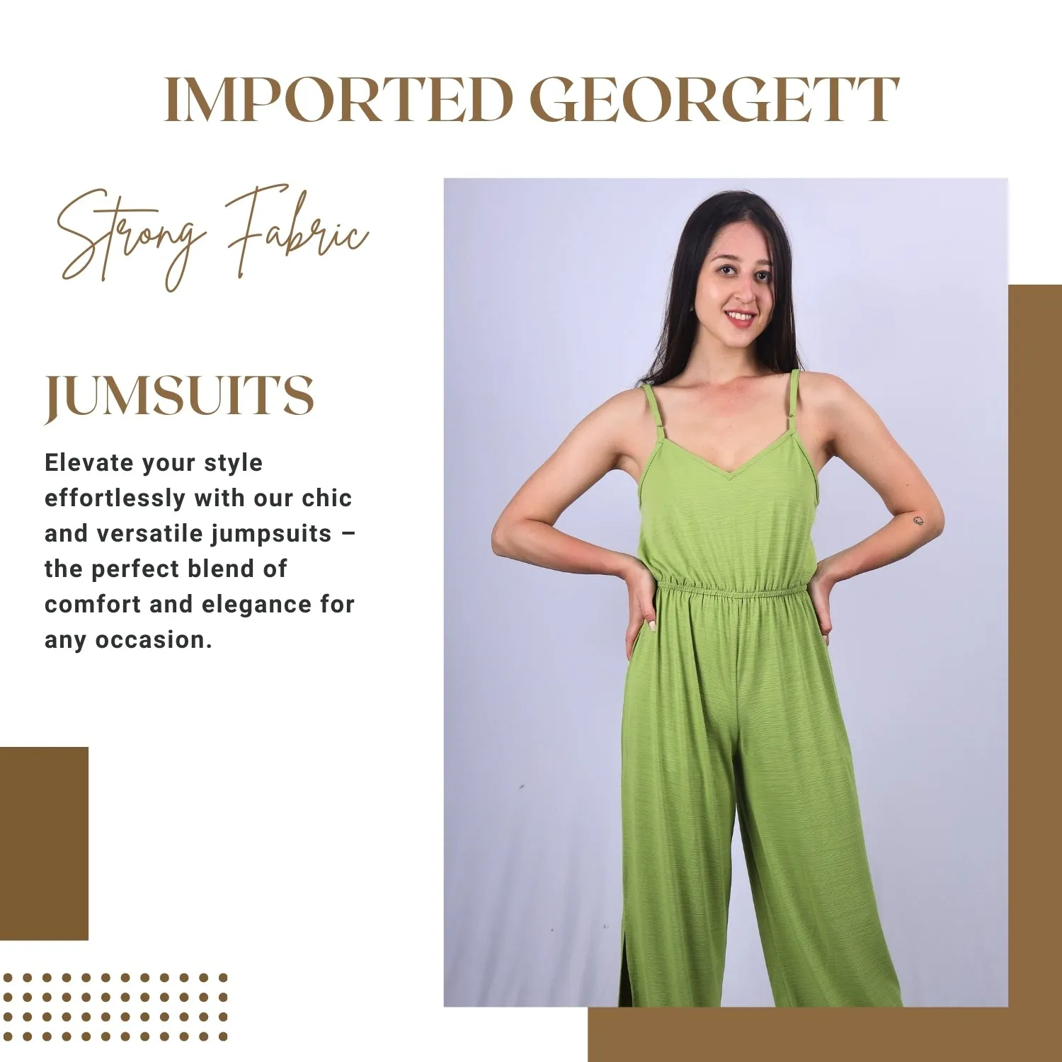 Wide-Leg Sleeveless Jumpsuit | GloFash