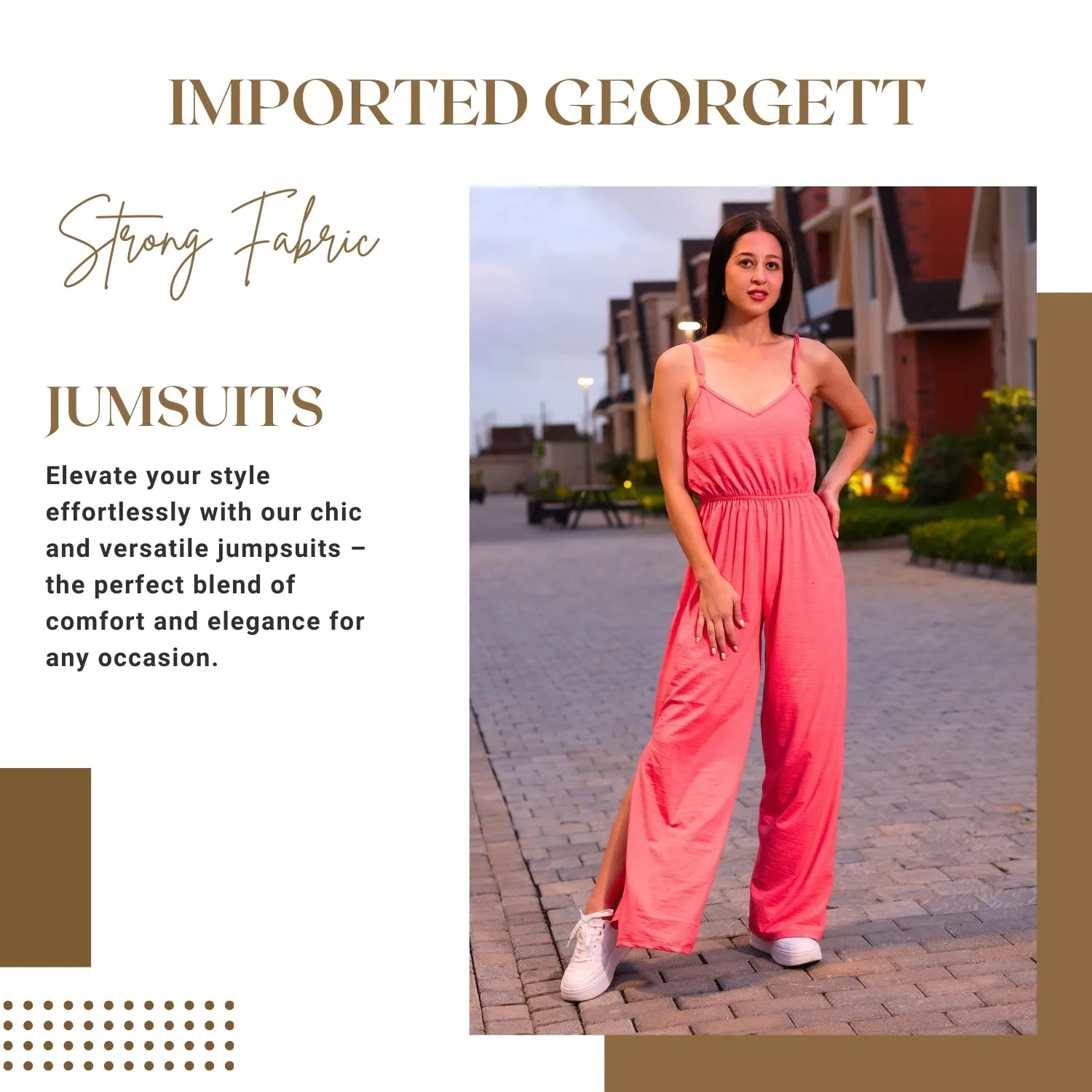 Wide-Leg Sleeveless Jumpsuit | GloFash