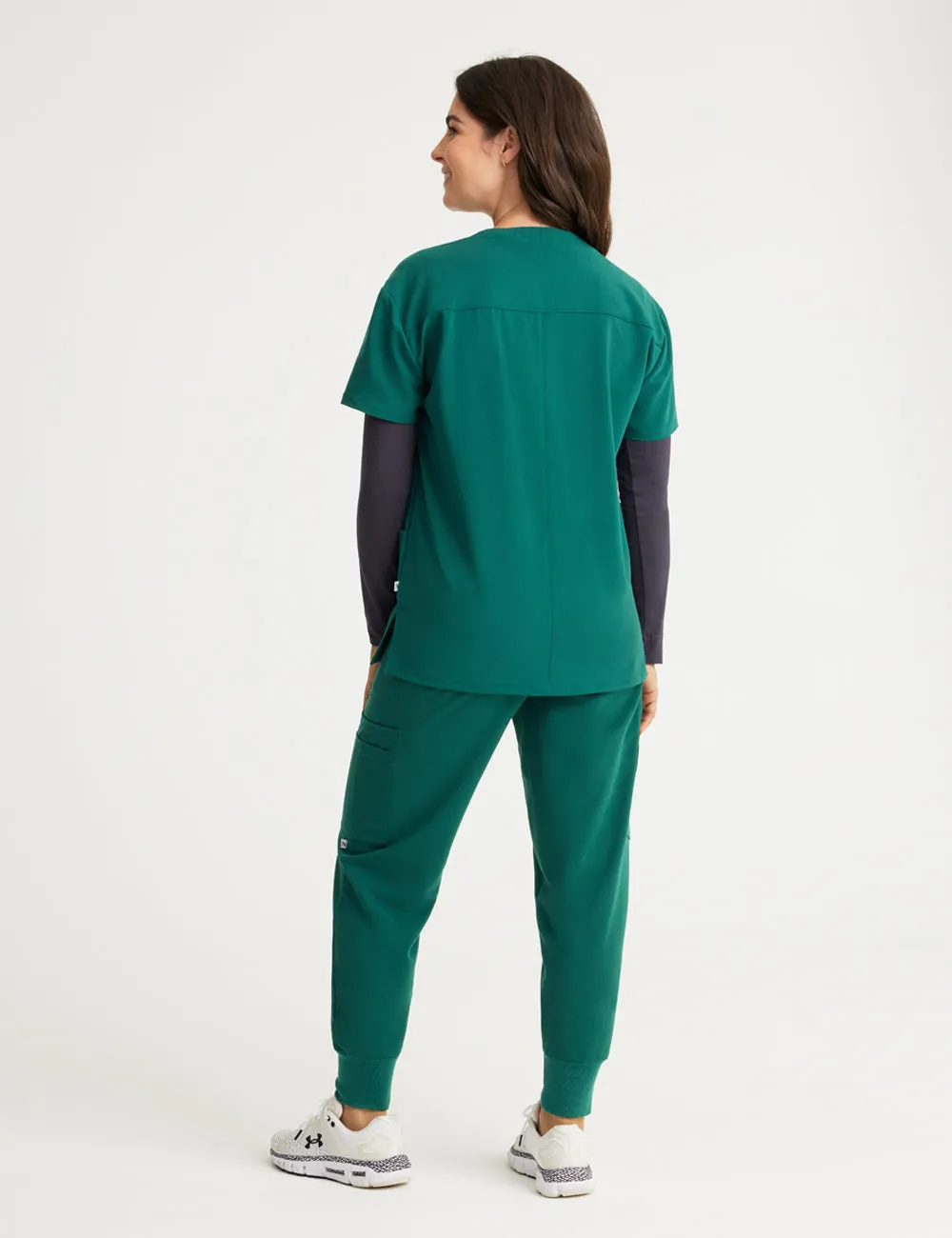 Womens 3-Pocket V-Neck Scrub Top Limited Edition Colorways