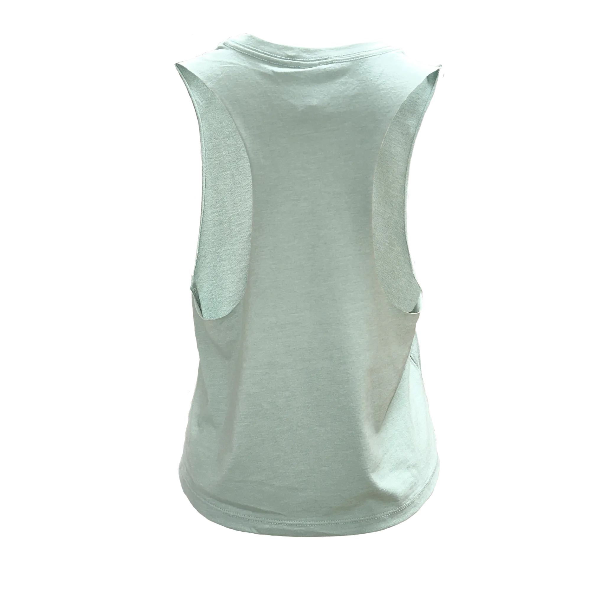 Women's Racerback Crop Tank - Sea Foam