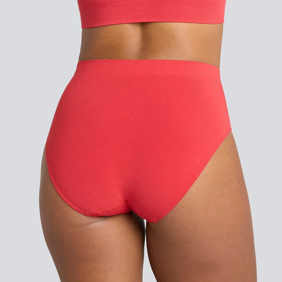 Women's SmoothFit Full Brief - Rhubarb