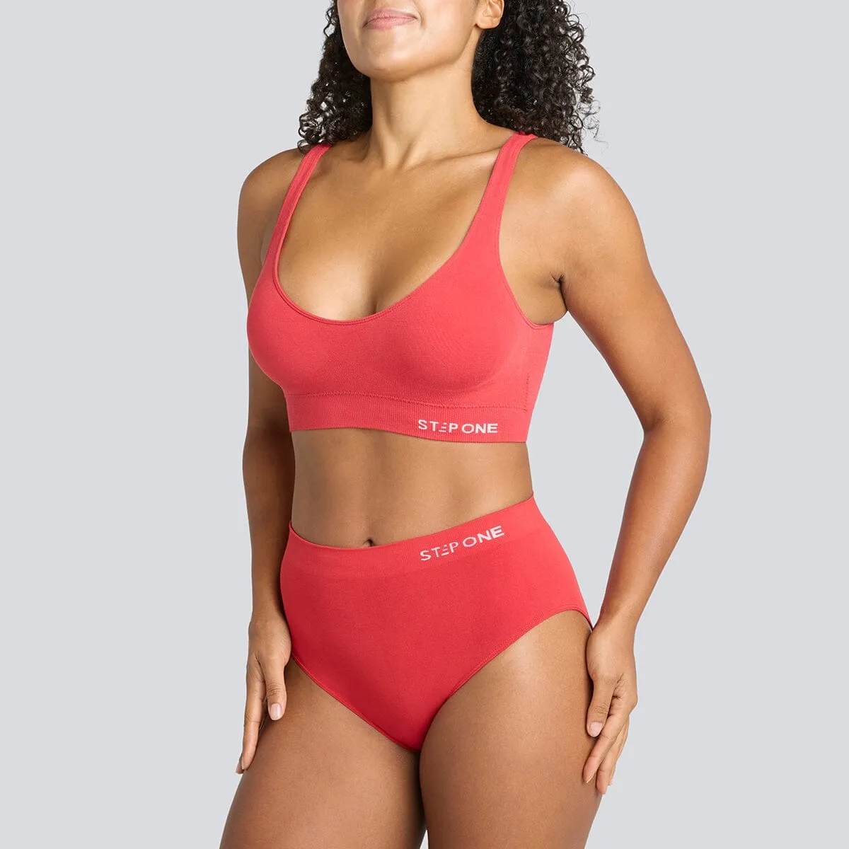 Women's SmoothFit Full Brief - Rhubarb